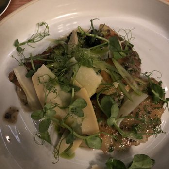 Bresca - Broccoli piergois Goat Gouda/Burgundy truffle/potatoe/snap peas - New American Near Me - Washington, DC, District of Columbia Bresca - Broccoli piergois Goat Gouda/Burgundy truffle/potatoe/snap peas - New American Near Me - Washington, DC, District of Columbia