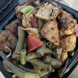 chicken and vegetables