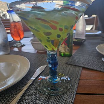 Fisherman's Landing - Jalapeño margarita. 10/10 - Seafood Near Me - Cabo San Lucas, BCS