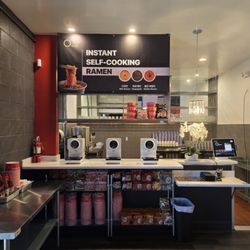 Self-serve ramen station