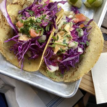 The Nest - Grilled halibut tacos - Waffles Near Me - Ojai, California