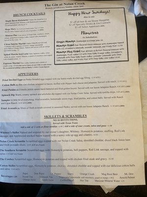Menu photo 8 The Gin at Nolan Creek Belton, TX