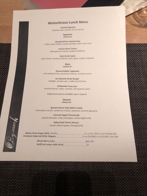 Menu photo 4 Bymark Toronto, ON