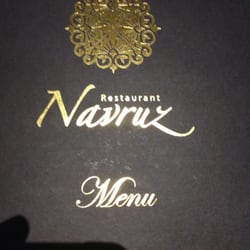 Navruz - The menu cover