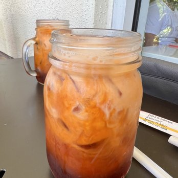 Silver Spoon Thai & Sushi - Thai Thai Sweet Iced Tea - Sushi Bars Near Me - Miramar, Florida