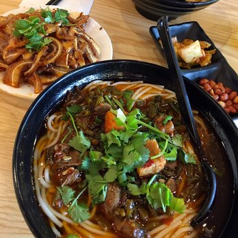 Noodle Talk - Spicy pig ears / sour and spicy chicken offal noodle soup - Chinese Near Me - Sunnyvale, California Noodle Talk - Spicy pig ears / sour and spicy chicken offal noodle soup - Chinese Near Me - Sunnyvale, California