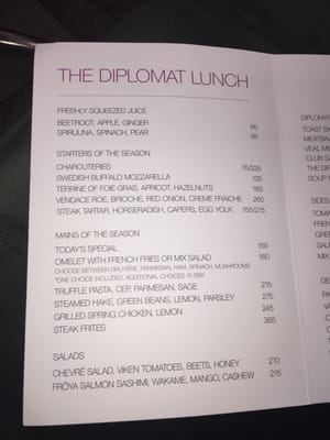 Menu photo 3 Hotel Diplomat Stockholm, AB