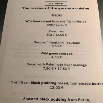 Rutz - Part of menu - Wine Bars Near Me - Berlin, BE
