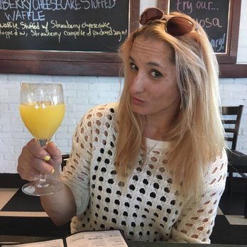 Metro Diner - Enjoying my Mimosa - Diners Near Me - Augusta, Georgia