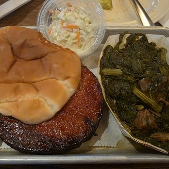 One & Only BBQ - Bologna with turnip greens and slaw - Chicken Wings Near Me - Memphis, Tennessee One & Only BBQ - Bologna with turnip greens and slaw - Chicken Wings Near Me - Memphis, Tennessee