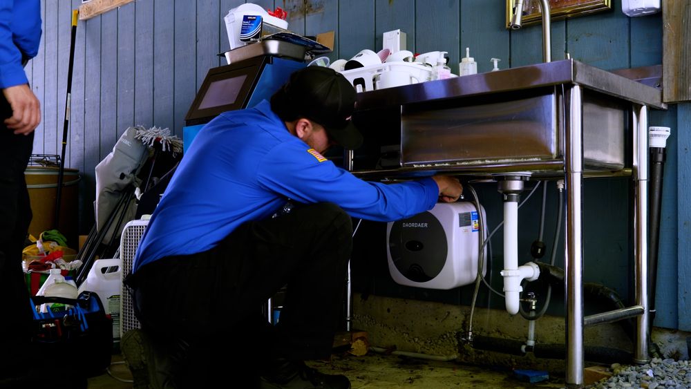 Slide of IN & OUT PLUMBING