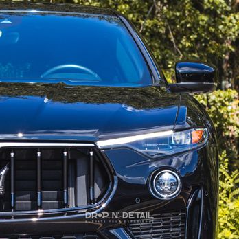 Drop N Detail - 2021 Maserati Levante with paint correction and ceramic coating package Silver. - Auto Detailing Near Me - Jacksonville, Florida Drop N Detail - 2021 Maserati Levante with paint correction and ceramic coating package Silver. - Auto Detailing Near Me - Jacksonville, Florida