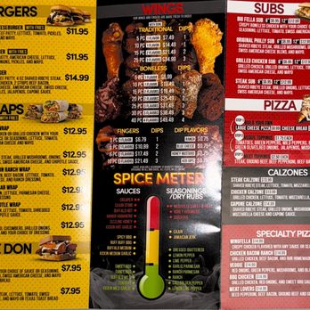 Wingfellas - Menu - Chicken Wings Near Me - Wyandotte, Michigan