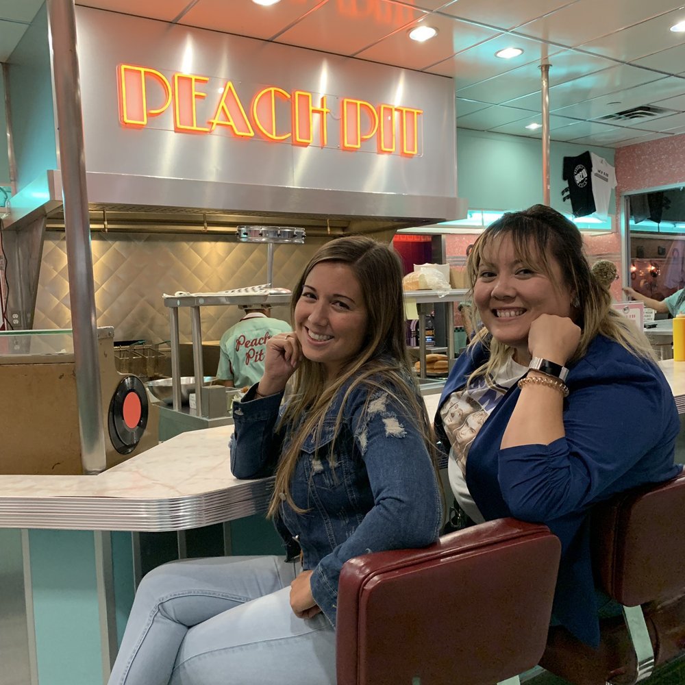 Peach Pit Pop Up - Sitting at the counter- empty inside about 8pm! - Pop-Up Restaurants Near Me - Los Angeles, California Peach Pit Pop Up - Sitting at the counter- empty inside about 8pm! - Pop-Up Restaurants Near Me - Los Angeles, California