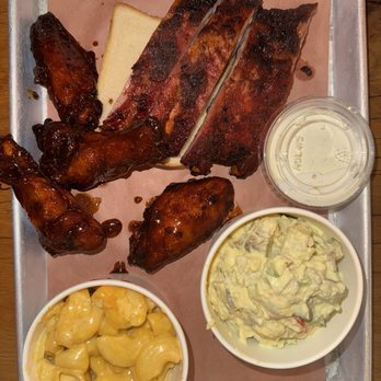 Fox Bros. Bar-B-Q - Ribs, wing, Mac & Cheese, and Potato Salad (v) - Barbeque Near Me - Atlanta, Georgia Fox Bros. Bar-B-Q - Ribs, wing, Mac & Cheese, and Potato Salad (v) - Barbeque Near Me - Atlanta, Georgia