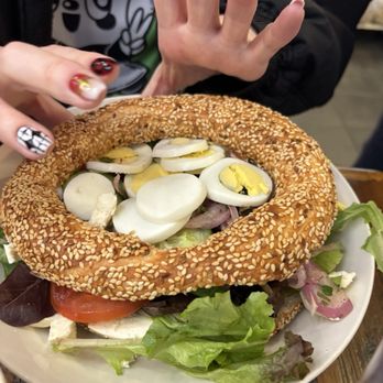 Simurgh Bakery and Cafe  - Breakfast Simit sandwich - Bakeries Near Me - Emeryville , California