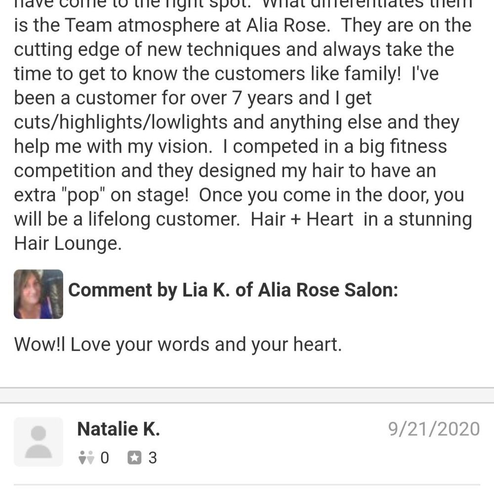 Alia Rose Salon - Hair Salons Near Me - Westmont, Illinois Alia Rose Salon - Hair Salons Near Me - Westmont, Illinois