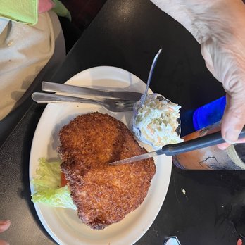 Pub At The Pinicon - Pork tenderloin sandwich without bun - Pubs Near Me - Lawler, Iowa Pub At The Pinicon - Pork tenderloin sandwich without bun - Pubs Near Me - Lawler, Iowa