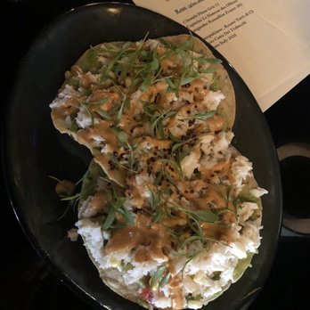 Con Alma - Crab tostada - Cocktail Bars Near Me - Pittsburgh, Pennsylvania Con Alma - Crab tostada - Cocktail Bars Near Me - Pittsburgh, Pennsylvania