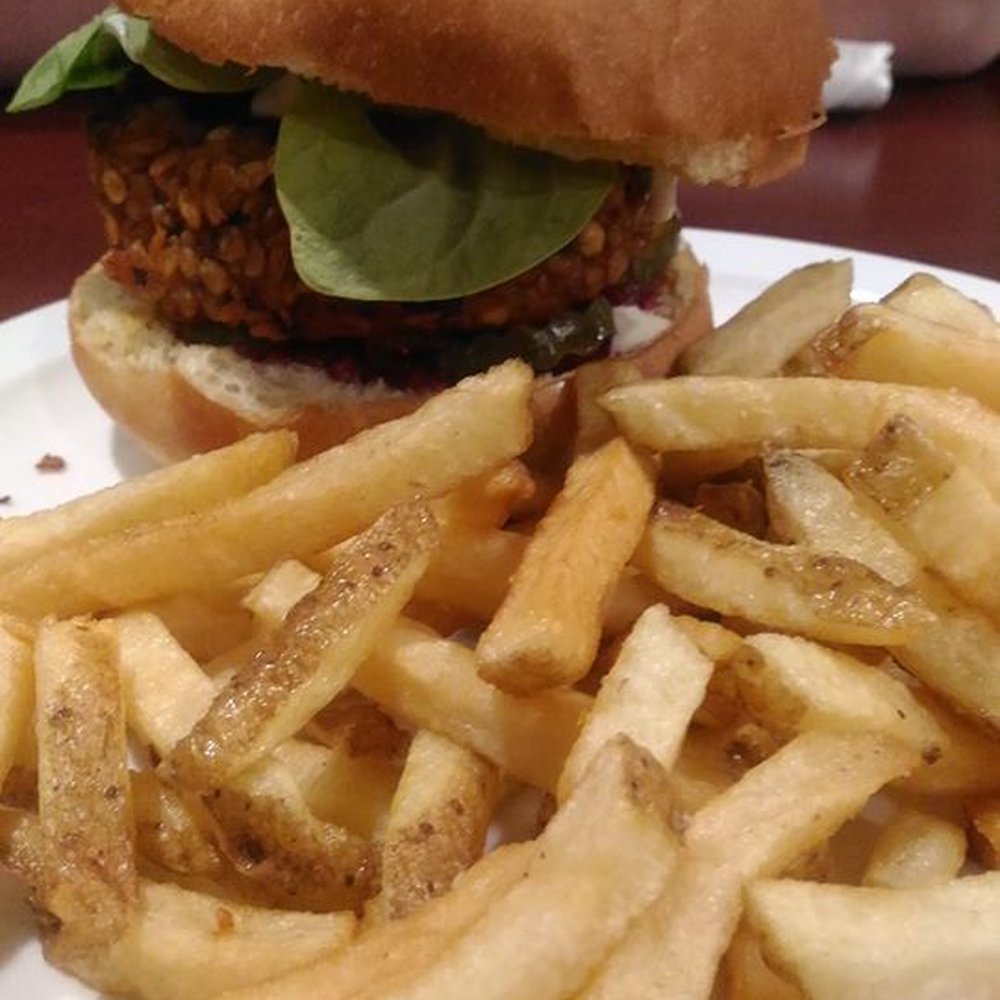 Hopyard Beer Bar - lentil burger - Beer Bar Near Me - Halifax, Nova Scotia Hopyard Beer Bar - lentil burger - Beer Bar Near Me - Halifax, Nova Scotia