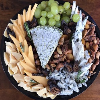 Babylon Cheese Cellar - Beautiful cheese platter! This is the small one, which fed our party of 10 very well - Cheese Shops Near Me - Babylon, New York