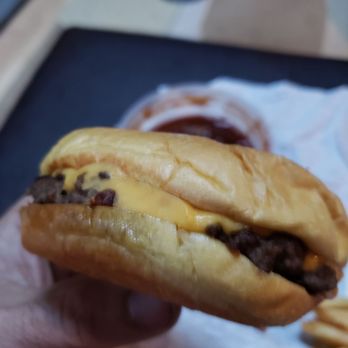 Smashburger - Sad looking cheeseburger. - Burgers Near Me - Parsippany, New Jersey