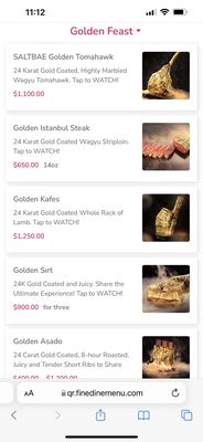 Nusr-Et Steakhouse Las Vegas by null