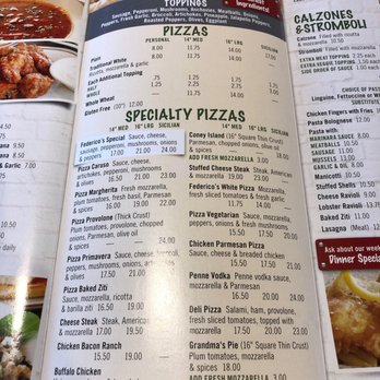Federico's Pizza & Restaurant - Pizza Near Me - Belmar, New Jersey Federico's Pizza & Restaurant - Pizza Near Me - Belmar, New Jersey