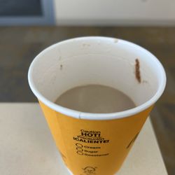McDonald's - Half empty cup