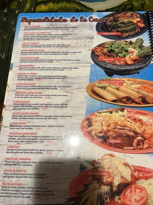 Menu photo 5 Cozumel Mexican Restaurant Whitewater, WI Menu photo 5 Cozumel Mexican Restaurant Whitewater, WI