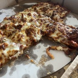 Partially eaten Meat lovers Partially eaten Meat lovers