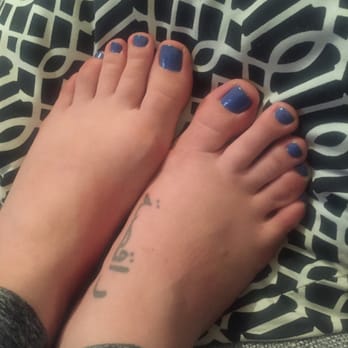 Nail Stylus - Pedicure using one of their selections from Essie - Nail Salons Near Me - Brookline, Massachusetts