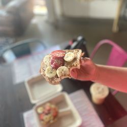 Delicious pb toast