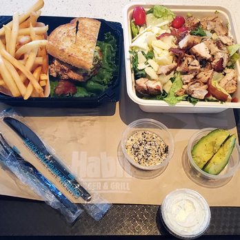Habit Burger & Grill - Chicken Club and Santa Barbara Cobb - Burgers Near Me - Modesto, California