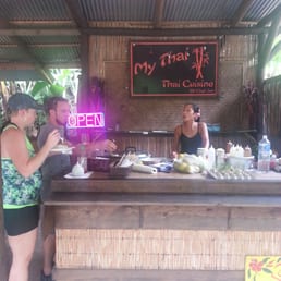Jen talking to some customers. Jen talking to some customers.