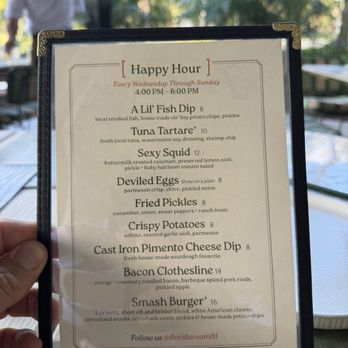 Florida Room - Happy hour menu - Cocktail Bars Near Me - Fort Lauderdale, Florida
