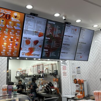 It’s Boba Time - Ontario - Menu as of 3/22/25 - Coffee & Tea Near Me - Ontario, California