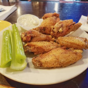 The Cambridge House Brew Pub - Lemon pepper rubbed wings...hot and crispy! - American Near Me - Granby, Connecticut The Cambridge House Brew Pub - Lemon pepper rubbed wings...hot and crispy! - American Near Me - Granby, Connecticut