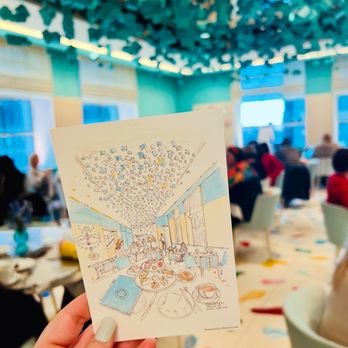 Tiffany's Blue Box Cafe - Tiffany's Postcard - Tea Rooms Near Me - New York, New York