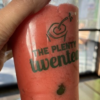 Tastea - Strawberry smoothie with green boba pearls! - Coffee & Tea Near Me - Sacramento, California Tastea - Strawberry smoothie with green boba pearls! - Coffee & Tea Near Me - Sacramento, California