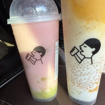 Heytea - Guava green grape and cocomango boom - Bubble Tea Near Me - Irvine, California