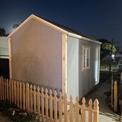 Shed size is 16ft. X 8ft. X 7ft.