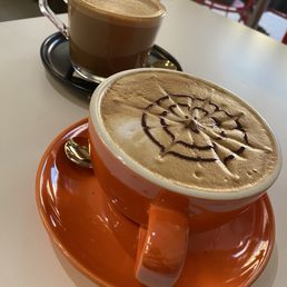 Cappucino and chocolet Cappucino and chocolet