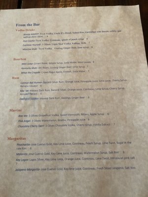 Menu photo 6 Madison's Port Royal, SC