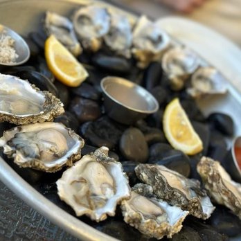 Rock and Rye Oyster House - 1/2 St. Jacques Oysters & Eld Inlet oyster 5 star - Seafood Near Me - Bellingham, Washington Rock and Rye Oyster House - 1/2 St. Jacques Oysters & Eld Inlet oyster 5 star - Seafood Near Me - Bellingham, Washington
