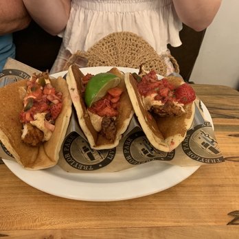 Treylor Park - Pancake tacos - New American Near Me - Savannah, Georgia
