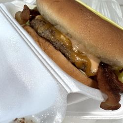 Bacon cheeseburger