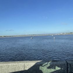 Manatee River - Manatee River from the Hernando De Soto bridge looking toward the Green Bridge.