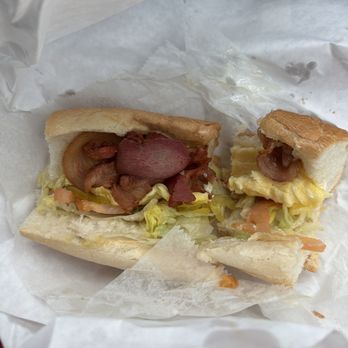 River Fine Foods Store - 8" BLT. With egg. Could only eat half. Had to tell the young lady what it was and she did it. - Grocery Near Me - New Orleans, Louisiana River Fine Foods Store - 8" BLT. With egg. Could only eat half. Had to tell the young lady what it was and she did it. - Grocery Near Me - New Orleans, Louisiana