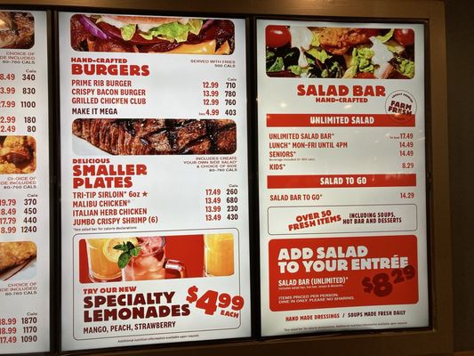 Menu photo 1 Sizzler Corona, CA Menu photo 1 Sizzler Corona, CA